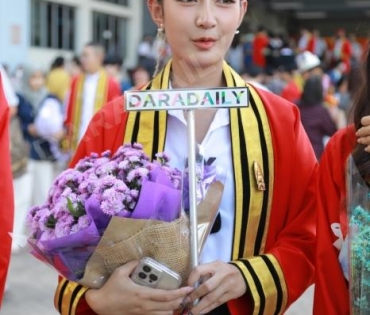 “แมงปอ เพ็ญพิชชา” มิสแกรนด์พะเยา2019 รับปริญญาตรี มหาวิทยาลัยเทคโนโลยีพระจอมเกล้าธนบุรี
