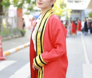 “แมงปอ เพ็ญพิชชา” มิสแกรนด์พะเยา2019 รับปริญญาตรี มหาวิทยาลัยเทคโนโลยีพระจอมเกล้าธนบุรี