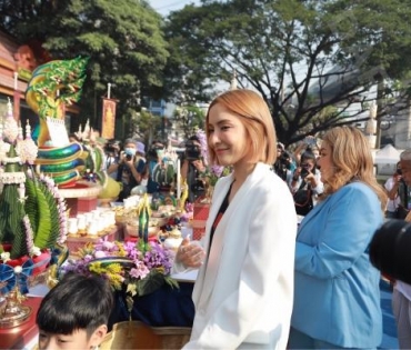 พิธีบวงสรวงภาพยนตร์ เรื่อง“กุมาร” พร้อมด้วยทีมนักแสดง นำโดย เด่นคุณ งามเนตร , พิ้งกี้ สาวิกา ไชยเดช