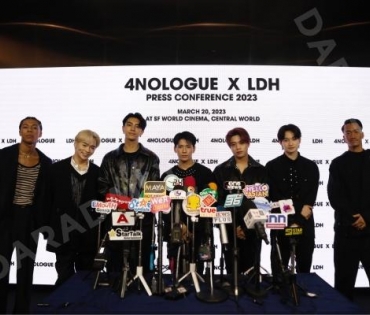 4NOLOGUE x LDH PRESS CONFERENCE 2023 พบกับ เจเจ-กฤษณภูมิ,ต้าเหนิง-กัญญาวีร์,กอล์ฟ F.HERO”