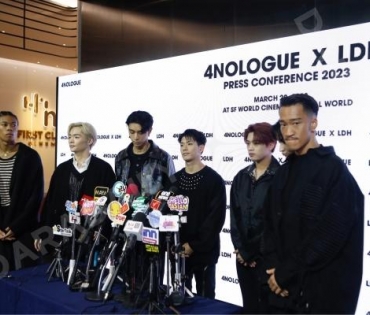 4NOLOGUE x LDH PRESS CONFERENCE 2023 พบกับ เจเจ-กฤษณภูมิ,ต้าเหนิง-กัญญาวีร์,กอล์ฟ F.HERO”