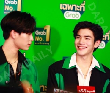 บรรยากาศงาน "วินทุกเกมกินทั่วไทย เฉพาะที่ Grab" นำโดย เบลล่า ราณี, เจมีไนน์ โฟร์ท