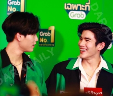 บรรยากาศงาน "วินทุกเกมกินทั่วไทย เฉพาะที่ Grab" นำโดย เบลล่า ราณี, เจมีไนน์ โฟร์ท