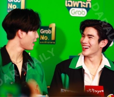 บรรยากาศงาน "วินทุกเกมกินทั่วไทย เฉพาะที่ Grab" นำโดย เบลล่า ราณี, เจมีไนน์ โฟร์ท