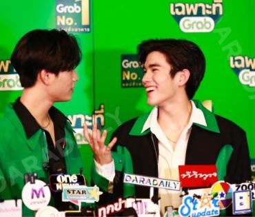 บรรยากาศงาน "วินทุกเกมกินทั่วไทย เฉพาะที่ Grab" นำโดย เบลล่า ราณี, เจมีไนน์ โฟร์ท