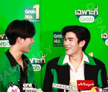 บรรยากาศงาน "วินทุกเกมกินทั่วไทย เฉพาะที่ Grab" นำโดย เบลล่า ราณี, เจมีไนน์ โฟร์ท