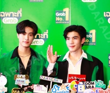 บรรยากาศงาน "วินทุกเกมกินทั่วไทย เฉพาะที่ Grab" นำโดย เบลล่า ราณี, เจมีไนน์ โฟร์ท