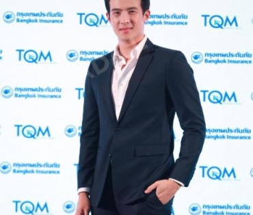 พบหนุ่มสุดฮอต "เจมส์ มาร์" กับงานแถลงข่าว TQM & BKI คุ้มครองทุกความสำเร็จของ "มนุษย์เงินเดือน"