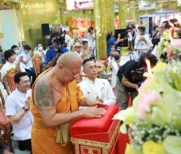 พิธีไหว้ครูบูรพาจารย์ ครอบเศียรหนุมานวายุบุตร เนื่องในวันวิสาขบูชา