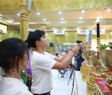 พิธีไหว้ครูบูรพาจารย์ ครอบเศียรหนุมานวายุบุตร เนื่องในวันวิสาขบูชา