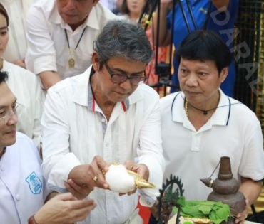 พิธีไหว้ครูบูรพาจารย์ ครอบเศียรหนุมานวายุบุตร เนื่องในวันวิสาขบูชา