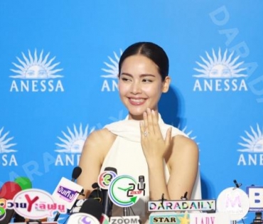 งานแถลงข่าว ANESSA กับพรีเซนเตอร์คนใหม่ของแบรนด์ ญาญ่า อุรัสยา