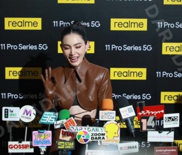 เปิดตัว "realme 11 Pro Series 5G" พร้อมกระทบไหล่แบรนด์แอมบาสเดอร์สาวสวย "ใหม่ - ดาวิกา โฮร์เน่"