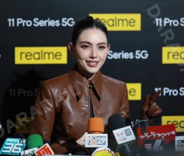 เปิดตัว "realme 11 Pro Series 5G" พร้อมกระทบไหล่แบรนด์แอมบาสเดอร์สาวสวย "ใหม่ - ดาวิกา โฮร์เน่"