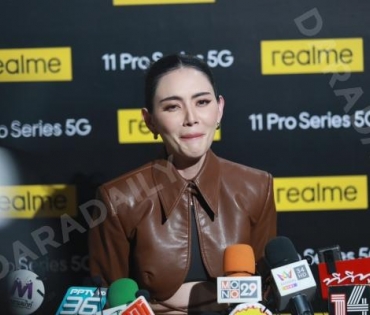 เปิดตัว "realme 11 Pro Series 5G" พร้อมกระทบไหล่แบรนด์แอมบาสเดอร์สาวสวย "ใหม่ - ดาวิกา โฮร์เน่"