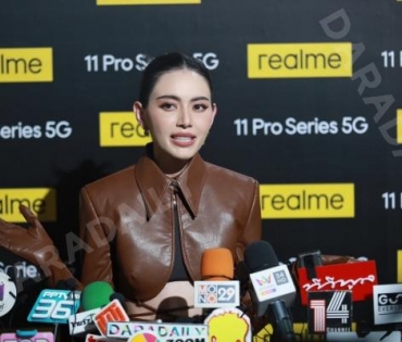 เปิดตัว "realme 11 Pro Series 5G" พร้อมกระทบไหล่แบรนด์แอมบาสเดอร์สาวสวย "ใหม่ - ดาวิกา โฮร์เน่"