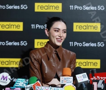 เปิดตัว "realme 11 Pro Series 5G" พร้อมกระทบไหล่แบรนด์แอมบาสเดอร์สาวสวย "ใหม่ - ดาวิกา โฮร์เน่"