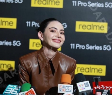 เปิดตัว "realme 11 Pro Series 5G" พร้อมกระทบไหล่แบรนด์แอมบาสเดอร์สาวสวย "ใหม่ - ดาวิกา โฮร์เน่"