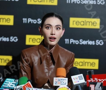 เปิดตัว "realme 11 Pro Series 5G" พร้อมกระทบไหล่แบรนด์แอมบาสเดอร์สาวสวย "ใหม่ - ดาวิกา โฮร์เน่"