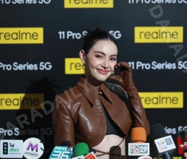 เปิดตัว "realme 11 Pro Series 5G" พร้อมกระทบไหล่แบรนด์แอมบาสเดอร์สาวสวย "ใหม่ - ดาวิกา โฮร์เน่"