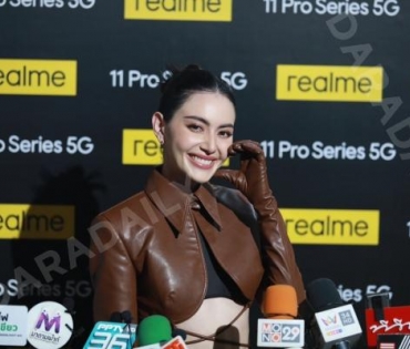 เปิดตัว "realme 11 Pro Series 5G" พร้อมกระทบไหล่แบรนด์แอมบาสเดอร์สาวสวย "ใหม่ - ดาวิกา โฮร์เน่"