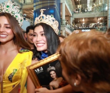 ร่วมต้อนรับและแสดงความยินดีกับทีม MISS GRAND INTERNATIONAL 2023 นำโดย ลูเซียน่า ฟัสเตอร์