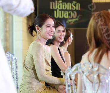 งานแถลงข่าวซีรีส์ "เปลือกรักปมลวง Hangout" พบ "ป๊อก-ปิยธิดา,แพนเค้ก-เขมนิจ,ขวัญ-อุษามณี"