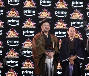 งานแถลงข่าว โหด มัน ฮา (Takeshi’s Castle) พบกับ "โอ๊ต-ปราโมทย์, ซานิ-นิภาภรณ์, ป๊อบ-ปองกูล"