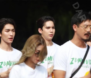 งานบวงสรวงซีรีส์ Zomvivor มหาลัยคลั่ง นำโดย "เวียร์ ศุกลวัฒน์, ป๊อก ปิยธิดา,ซี-นุนิว"