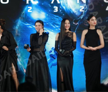 งานเปิดตัวภาพยนตร์อวกาศเรื่องแรกของไทย “ยูเรนัส2324” พบ "ฟรีน - สโรชา ,เบคกี้ - รีเบคก้า"