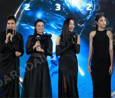 งานเปิดตัวภาพยนตร์อวกาศเรื่องแรกของไทย “ยูเรนัส2324” พบ "ฟรีน - สโรชา ,เบคกี้ - รีเบคก้า"
