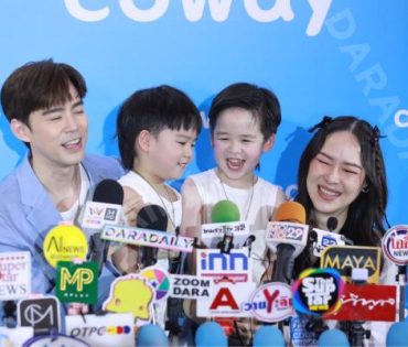 งาน Coway พบกับครอบครัว "บีม-กวี, ออย-อฏิพรณ์" และน้องแฝดสุดคิวต์ "พี่ธีร์-น้องพีร์"