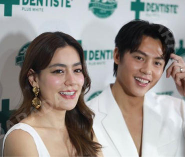 งานแถลงข่าว เดนทิสเต้ พร้อมพรีเซนเตอร์คู่รักหวาน "หมาก-คิม"