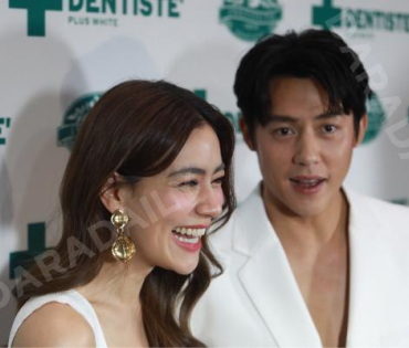 งานแถลงข่าว เดนทิสเต้ พร้อมพรีเซนเตอร์คู่รักหวาน "หมาก-คิม"