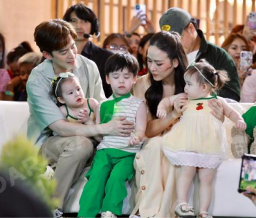 งานแถลงข่าวเปิดตัวแคมเปญ AMAZING DOS พบ "พ่อบีม หม่ามี้ออย พี่พีร์ พี่ธีร์ น้องอัญญา น้องอัยวา"