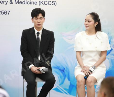 งานแถลงข่าว พิธีลงนาม MOU KPS ศัลยกรรมความงามเกาหลี พบ "พีท - แก้มบุ๋ม"