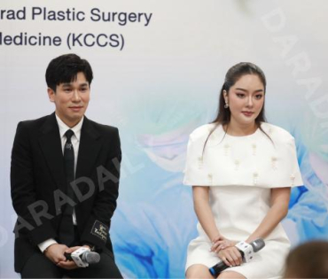 งานแถลงข่าว พิธีลงนาม MOU KPS ศัลยกรรมความงามเกาหลี พบ "พีท - แก้มบุ๋ม"