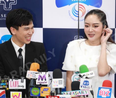 งานแถลงข่าว พิธีลงนาม MOU KPS ศัลยกรรมความงามเกาหลี พบ "พีท - แก้มบุ๋ม"