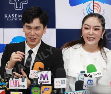 งานแถลงข่าว พิธีลงนาม MOU KPS ศัลยกรรมความงามเกาหลี พบ "พีท - แก้มบุ๋ม"