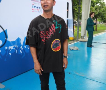 งานแถลงข่าวเปิดตัวโครงการ "ไทยสู้โว้ย" พบ "เบสท์ รักษ์วนีย์, ภูมิ เกียรติภูมิ" 