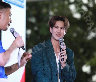 งานแถลงข่าวเปิดตัวโครงการ "ไทยสู้โว้ย" พบ "เบสท์ รักษ์วนีย์, ภูมิ เกียรติภูมิ" 