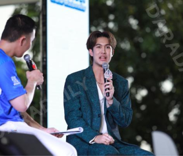งานแถลงข่าวเปิดตัวโครงการ "ไทยสู้โว้ย" พบ "เบสท์ รักษ์วนีย์, ภูมิ เกียรติภูมิ" 