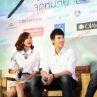 เจมส์ จิ, เต้ย, ป๊อก ร่วมงานเปิดตัวหนังtime line จดหมาย ความทรงจำ