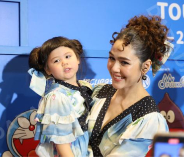 งานแถลงข่าว DORAEMON & FRIENDS พบ “ชมพู่-อารยา” และ “แอบิเกล”
