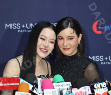 งานแถลงข่าว MISS UNIVERSE PATHUM THANI 2025 พบ "ธัญญ่า ธัญญาเรศ และ หนิง ปณิตา"