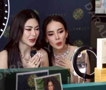 งานเปิดตัว “Shakira Glow Body Oil” กับ 2 สาวคู่จิ้น "กชเบล ศรัณย์รัชต์, เผือก พิพัฒน์"
