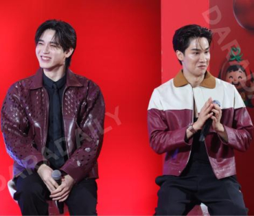 งานเปิดตัวแคมเปญ "Drink to Share" คุณดื่ม = คุณให้ พบ "เต ตะวัน, นิว ฐิติภูมิ"