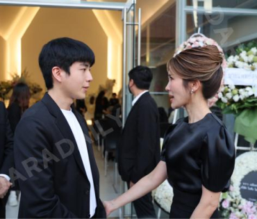 พิธีสวดอภิธรรม คุณแม่ เพ็กแฮ สันตินธรกุล