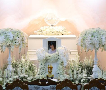 พิธีสวดอภิธรรม "คุณแม่งามทิพย์ ฉัตรบริรักษ์" คืนที่สาม