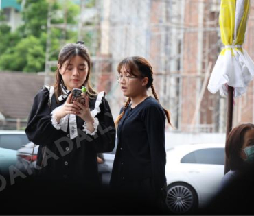 พิธีสวดอภิธรรม "คุณแม่งามทิพย์ ฉัตรบริรักษ์" คืนที่สาม